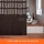 KACEE ฉาก ฉากกั้นห้อง ฉากกั้นแอร์ ฉากกั้นห้องญี่ปุ่น (แบบเจาะกระจก) รหัส JP100-291 กระจกลายไผ่ (พรีออเดอร์ 7 วัน)